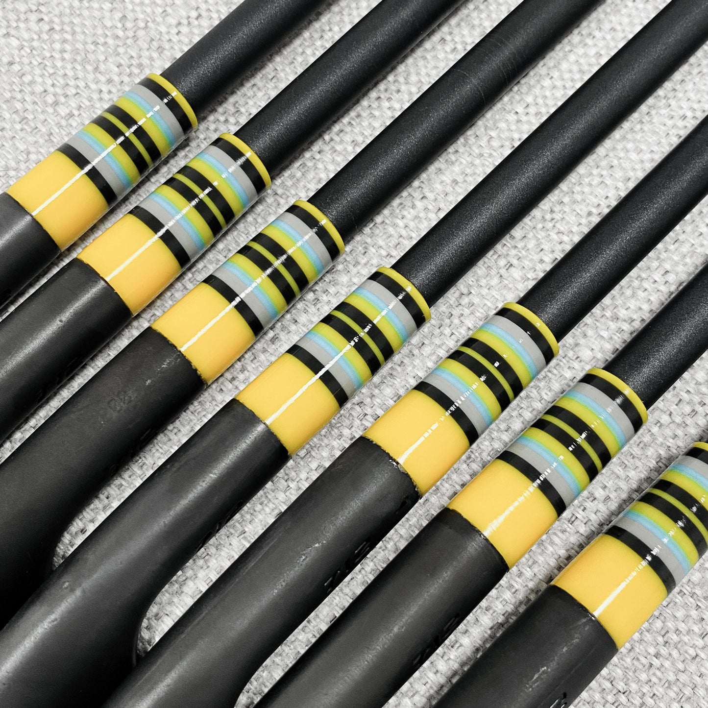Custom Titleist 712CB Black Iron Set (4-P) Modus 105 Stiff Flex - As New