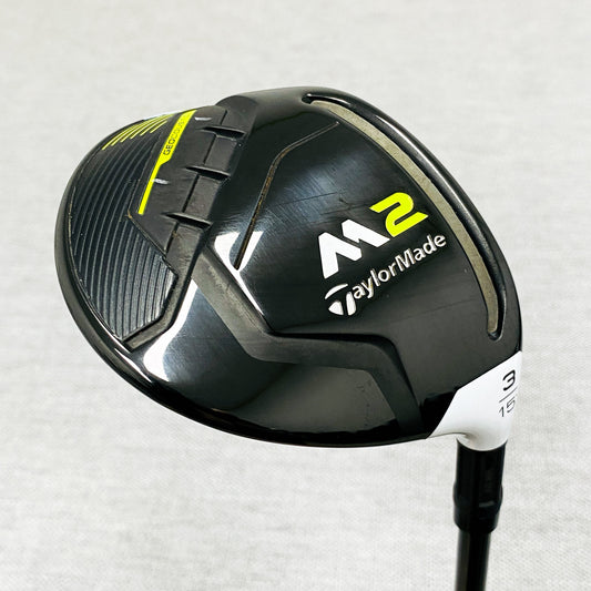 TaylorMade 2017 M2 3-Wood. 15 Degree, Regular Flex - Excellent Condition # 13874