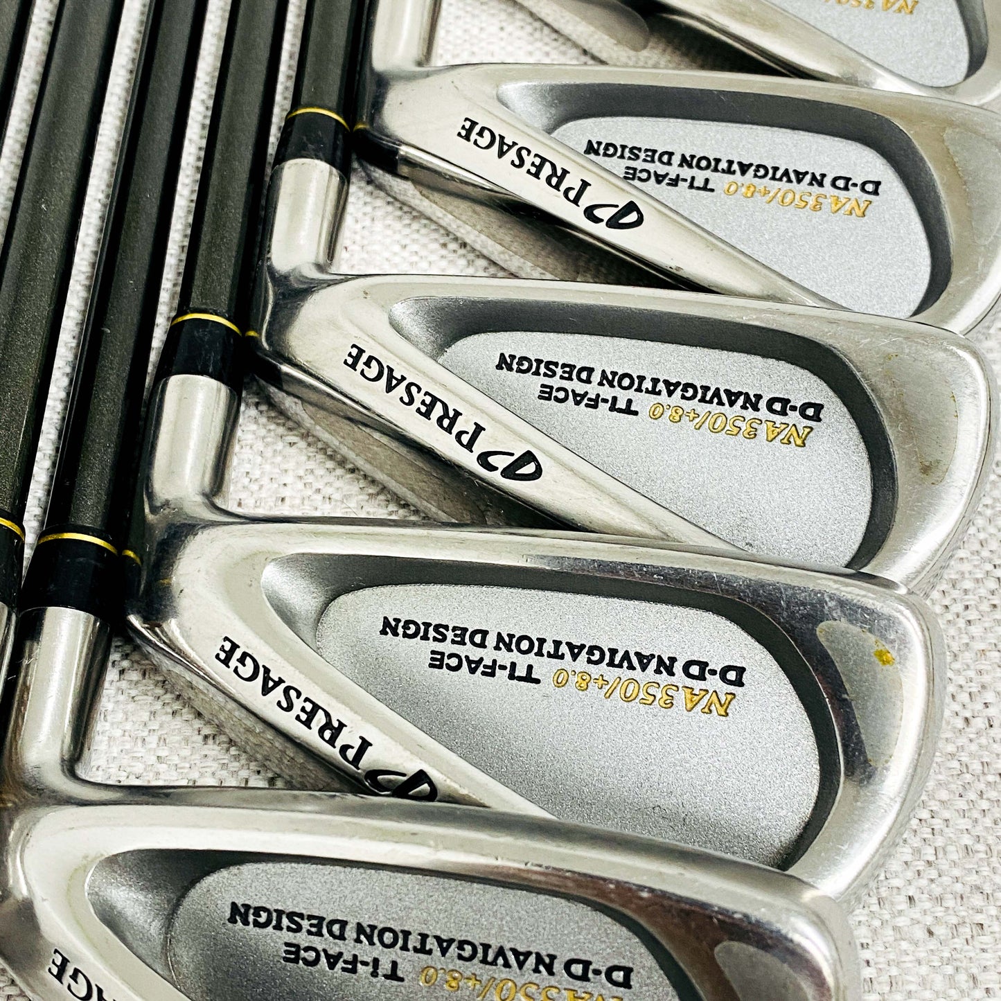 Mizuno Presage DD Navigation Iron Set (3-P+F+S) Regular Flex Graphite - Good Condition # T964