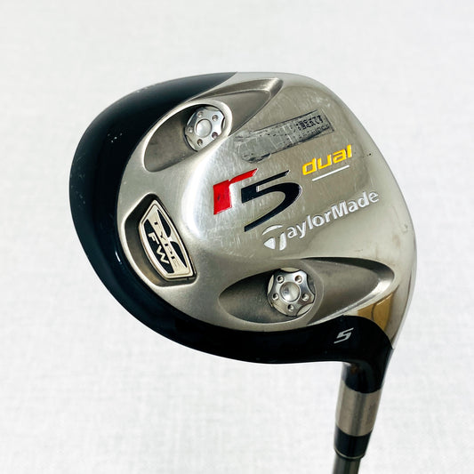 TaylorMade R5 Dual 5-Wood. 18 Degree, Regular Flex - Very Good Condition # T984