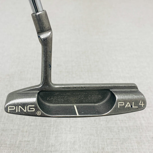 PING Pal 4 Stainless Putter. 35 inch - Very Good Condition # T1011