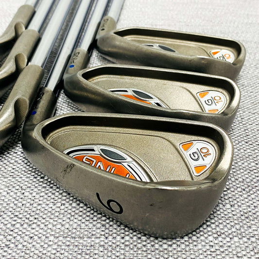 PING G10 Blue-dot Single Iron. Sold Separately. Regular Flex Steel - Very Good Condition # 13869
