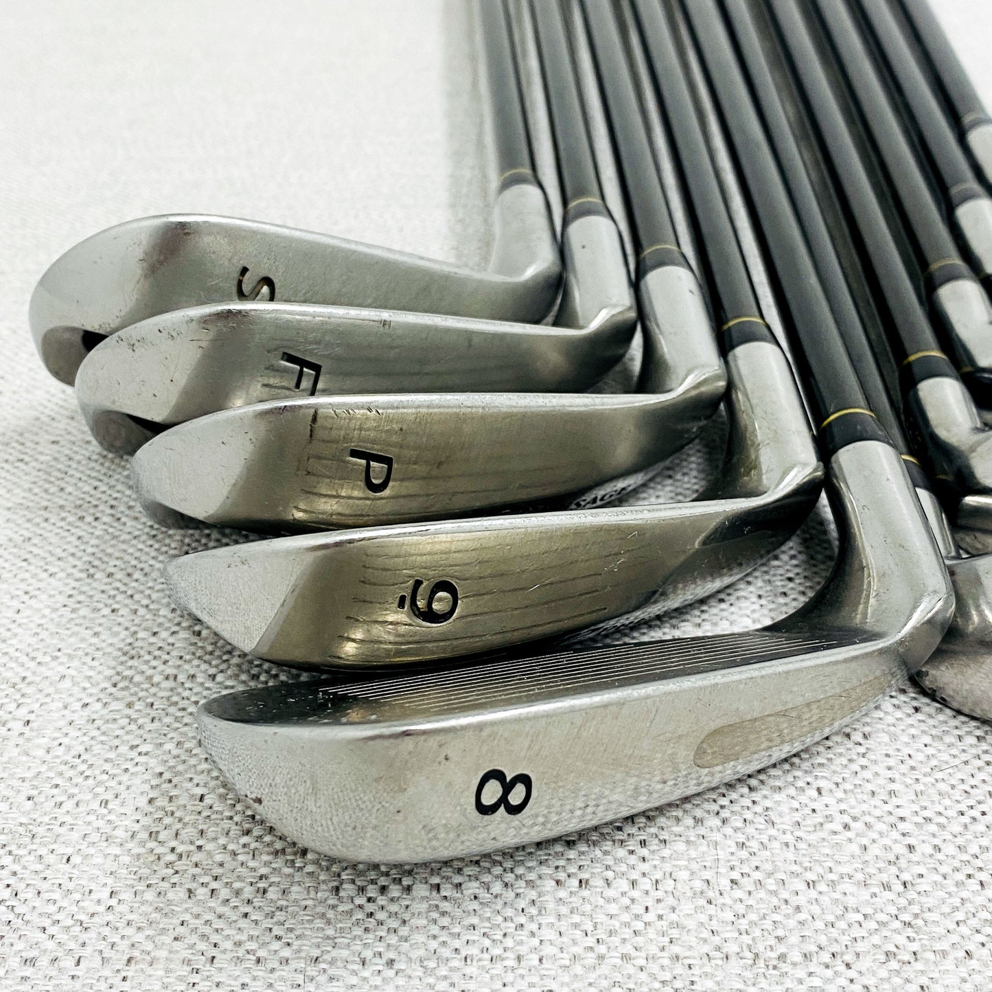 Mizuno Presage DD Navigation Iron Set (3-P+F+S) Regular Flex Graphite - Good Condition # T964