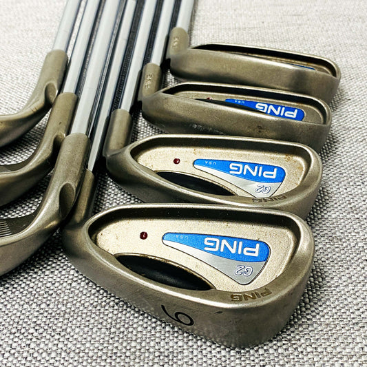 PING G2 Maroon-Dot Single Iron. Sold Separately. Regular Flex Steel - Very Good Condition # 13840