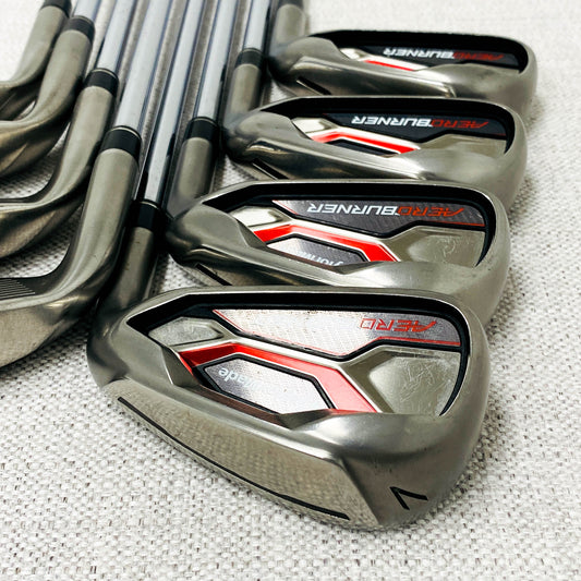 TaylorMade AeroBurner Single Iron. Sold Separately. Regular Flex Steel - Very Good Condition # 13762