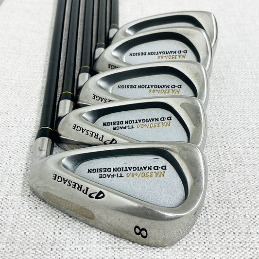 Mizuno Presage DD Navigation Iron Set (3-P+F+S) Regular Flex Graphite - Good Condition # T964