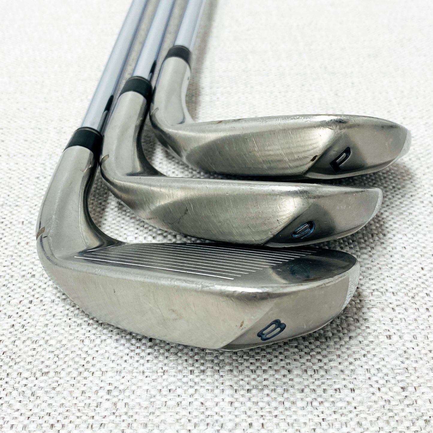 TaylorMade RocketBladez Left-Hand Single Iron. Sold Separately. Regular Flex Steel - Very Good Condition # 13985