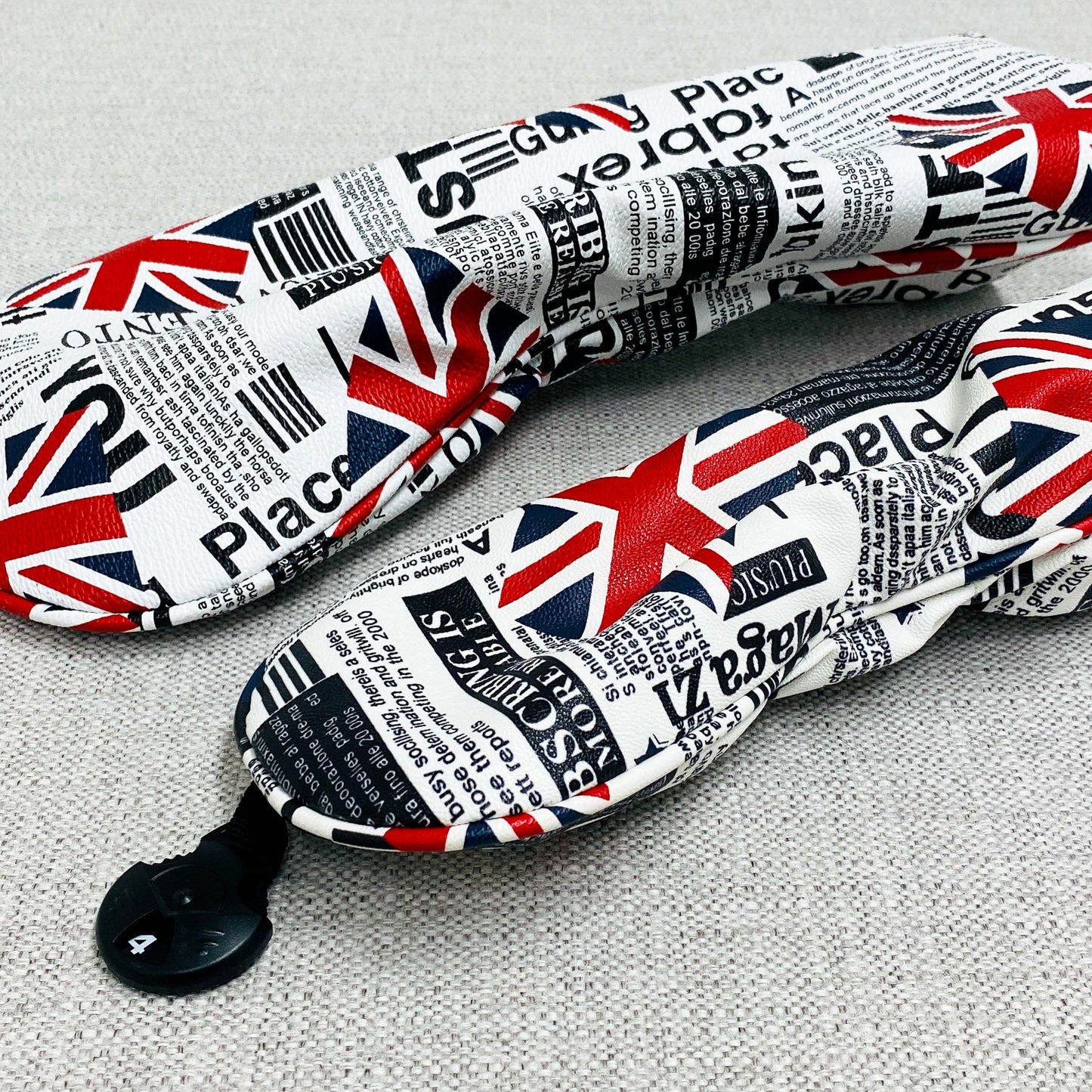 Union Jack headcover set (Driver + Fairway) - Excellent Condition