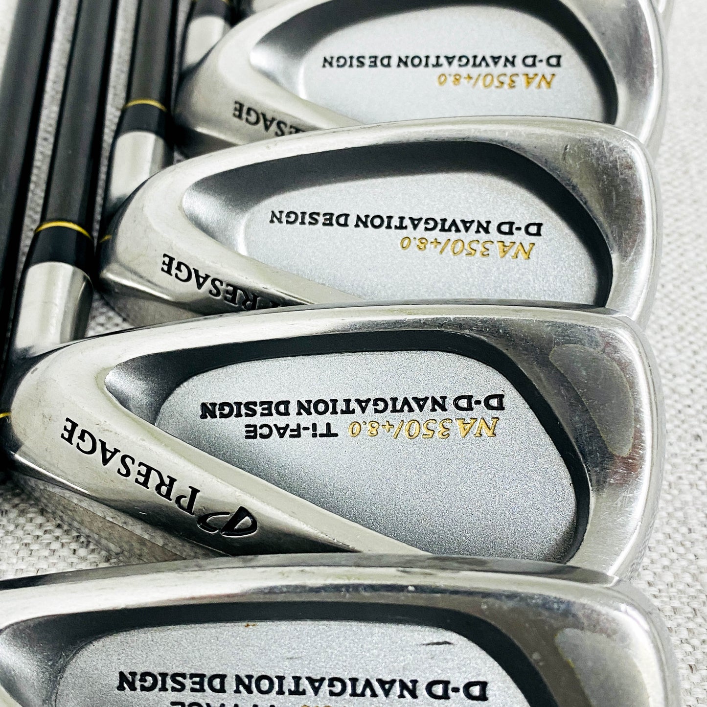 Mizuno Presage DD Navigation Iron Set (3-P+F+S) Regular Flex Graphite - Good Condition # T964