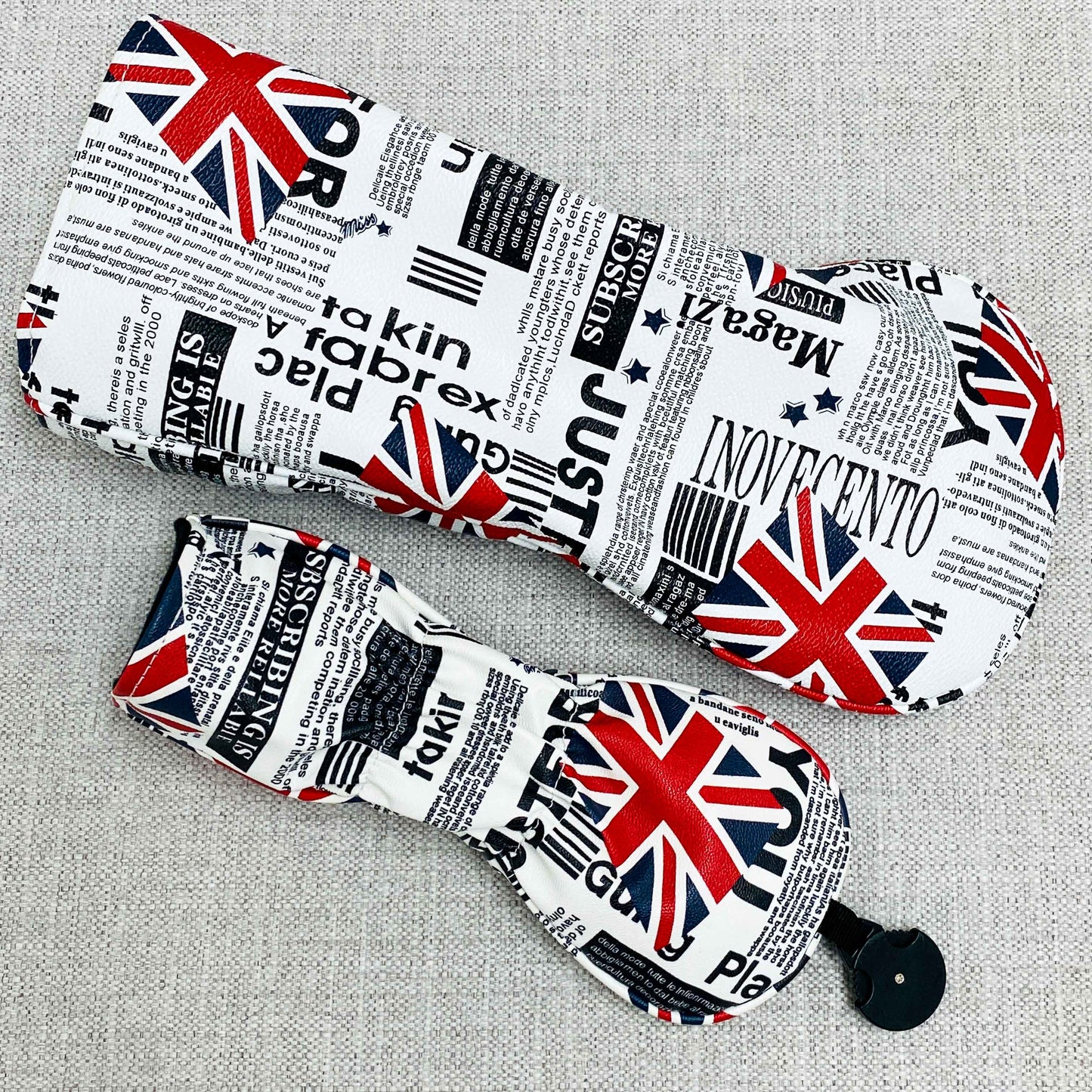 Union Jack headcover set (Driver + Fairway) - Excellent Condition