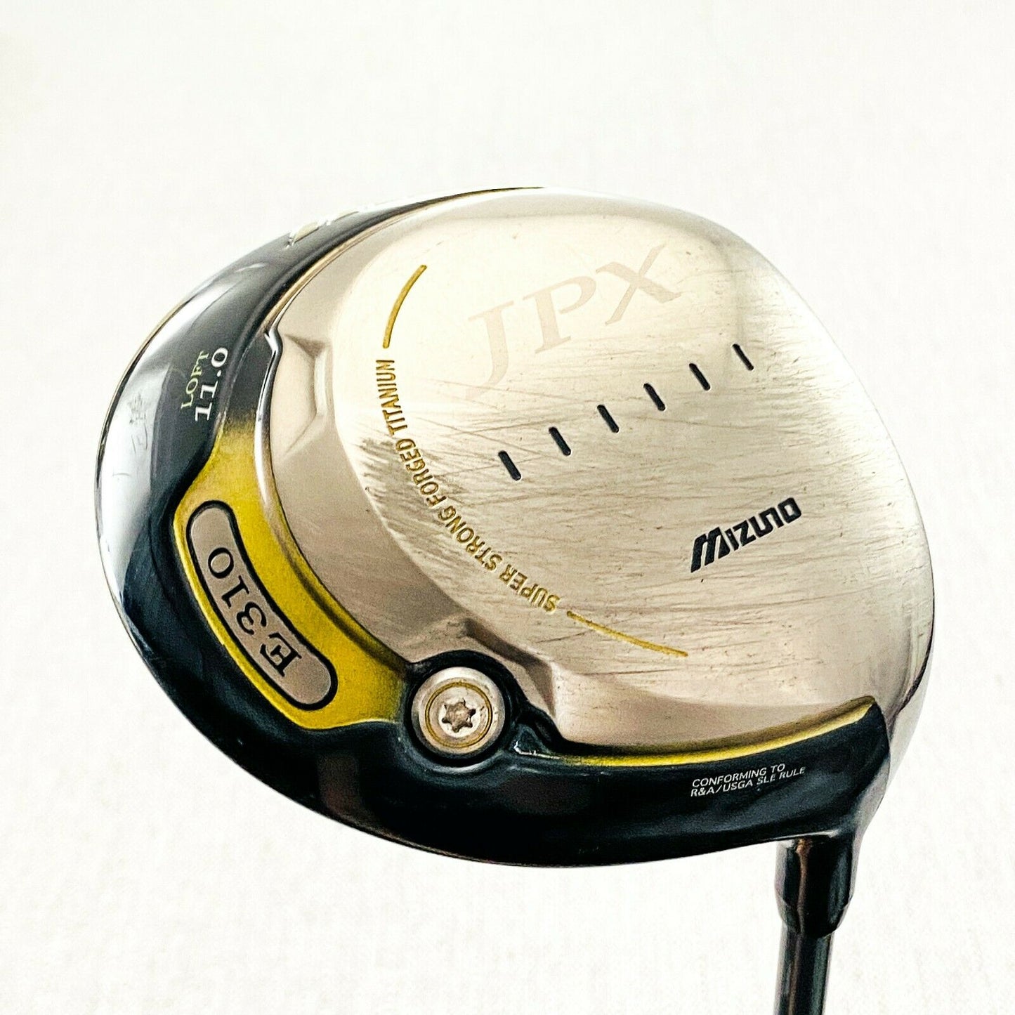 Mizuno JPX E310 Driver. 11 Degree, Regular Flex - Average Condition # 11701
