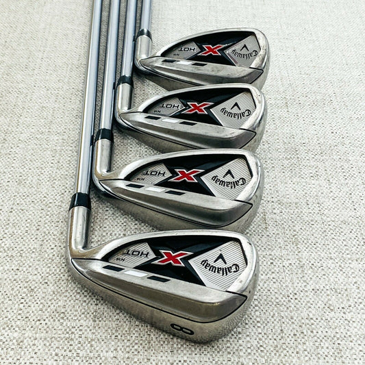 Callaway X-Hot N14 Single Iron. Sold Separately! Uniflex Steel # 11500