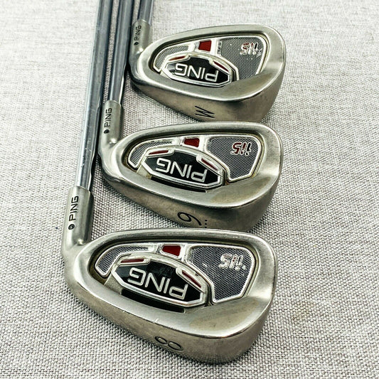 PING i15 Black-Dot Single Iron. Sold Separately! Reg Flex Steel # 11098