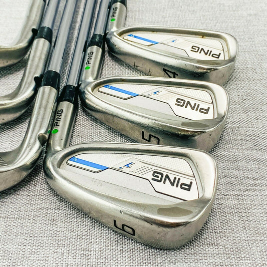 PING iE1 Green-Dot Single Iron. Sold Separately! Stiff Steel # 9801