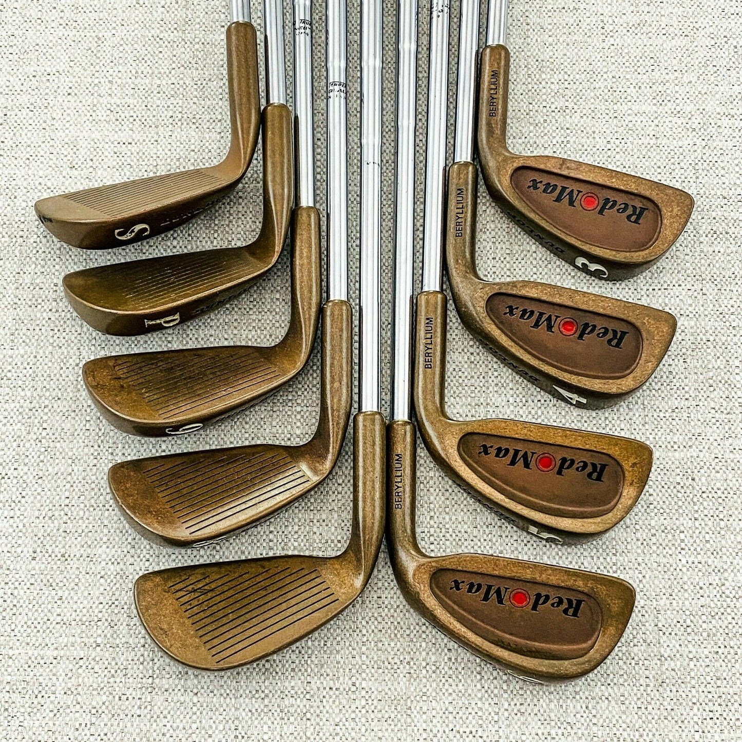 Dunlop Red-Max Beryllium Copper Iron Set (3-P+S) Stiff Flex Steel # T499