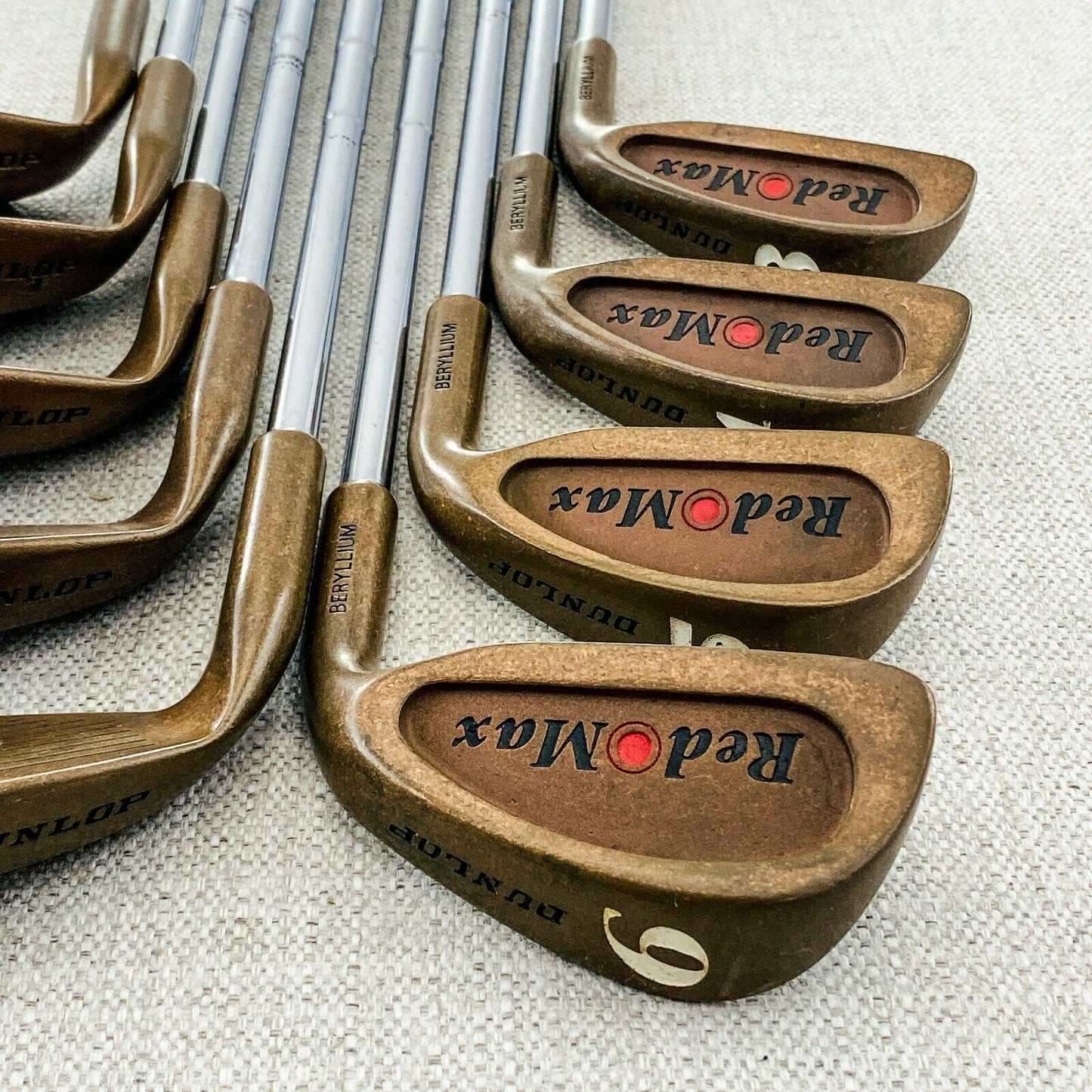 Dunlop Red-Max Beryllium Copper Iron Set (3-P+S) Stiff Flex Steel # T499