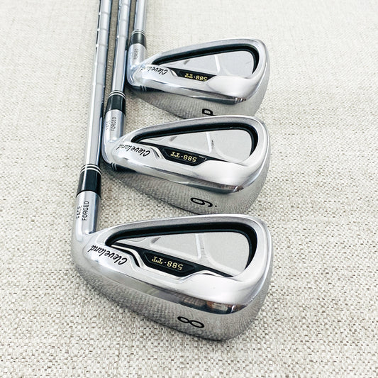 Cleveland 588TT Single Iron. Sold Separately! Stiff Flex Steel - Very Good Condition # 11674