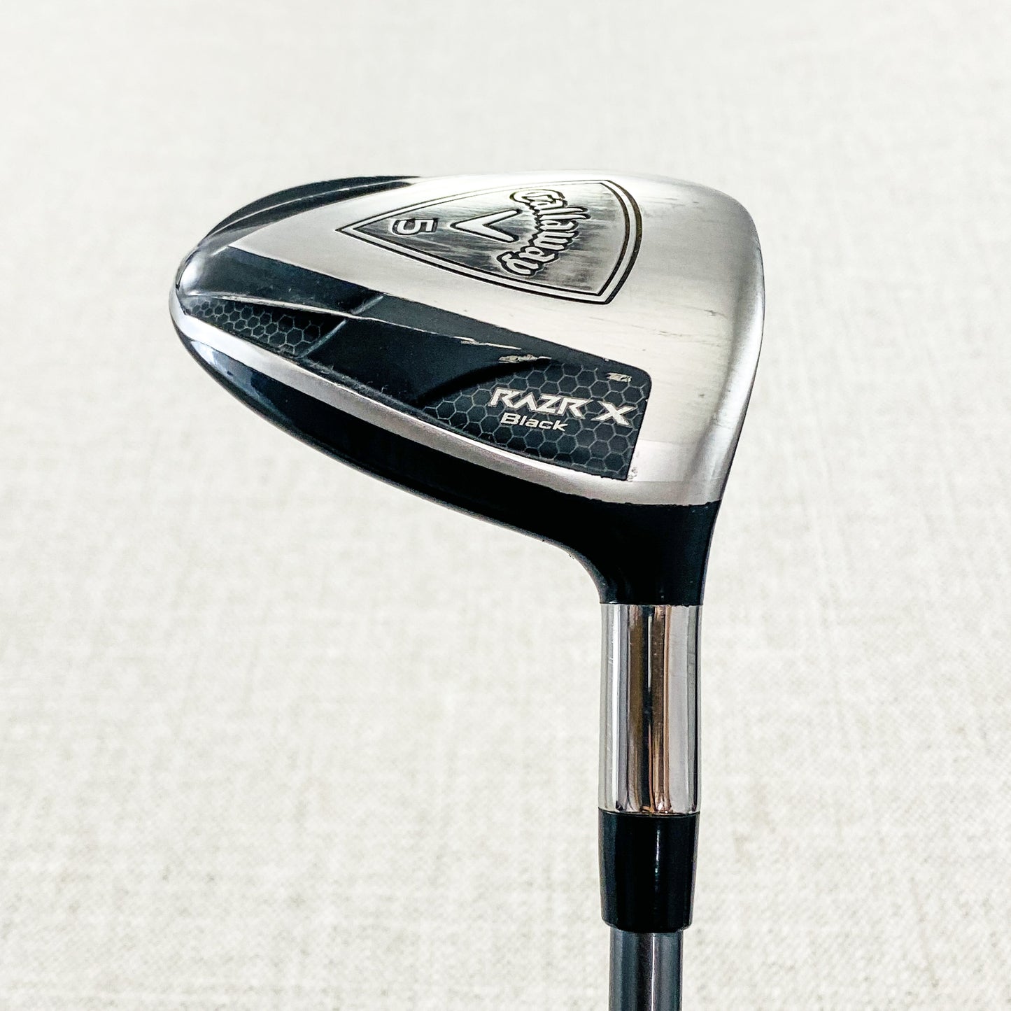 Callaway RAZR X Black 5-Wood. 18 Deg, Ladies Flex - Good Condition # 3391