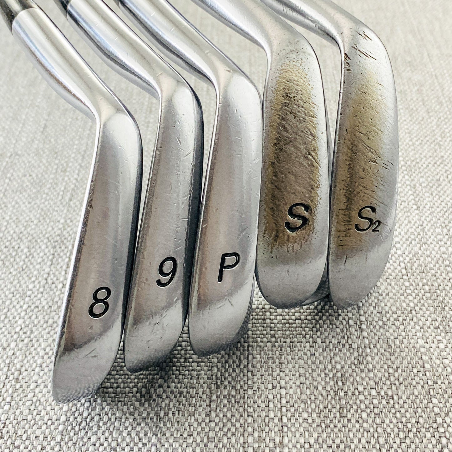 Mizuno Pro TN-93 Iron Set (3-P+S+S2) Stiff Steel - Good Condition # 11518