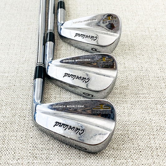 Cleveland 588 Precision Forged Combo Single Iron. Sold Separately! Stiff Steel - Very Good Condition # 11798