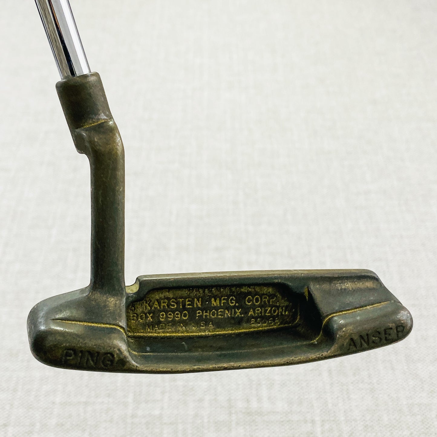 PING Anser Manganese Bronze Putter. 34.5 inch - Good Condition # T674