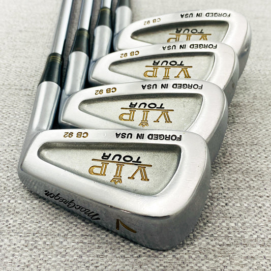 MacGregor VIP Tour Forged CB92 Iron Set (3-P) Regular Flex Steel - Very Good Condition # T405