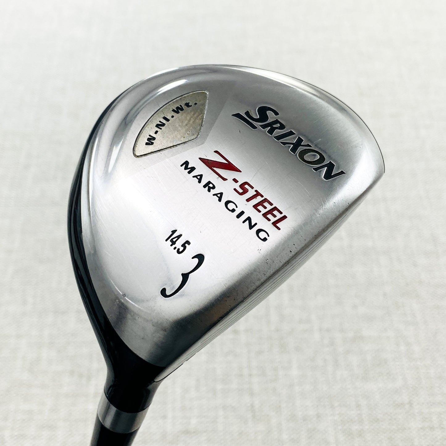 Srixon Z-Steel 3-Wood. 14.5 Degree, Stiff Flex - Good Condition # T756