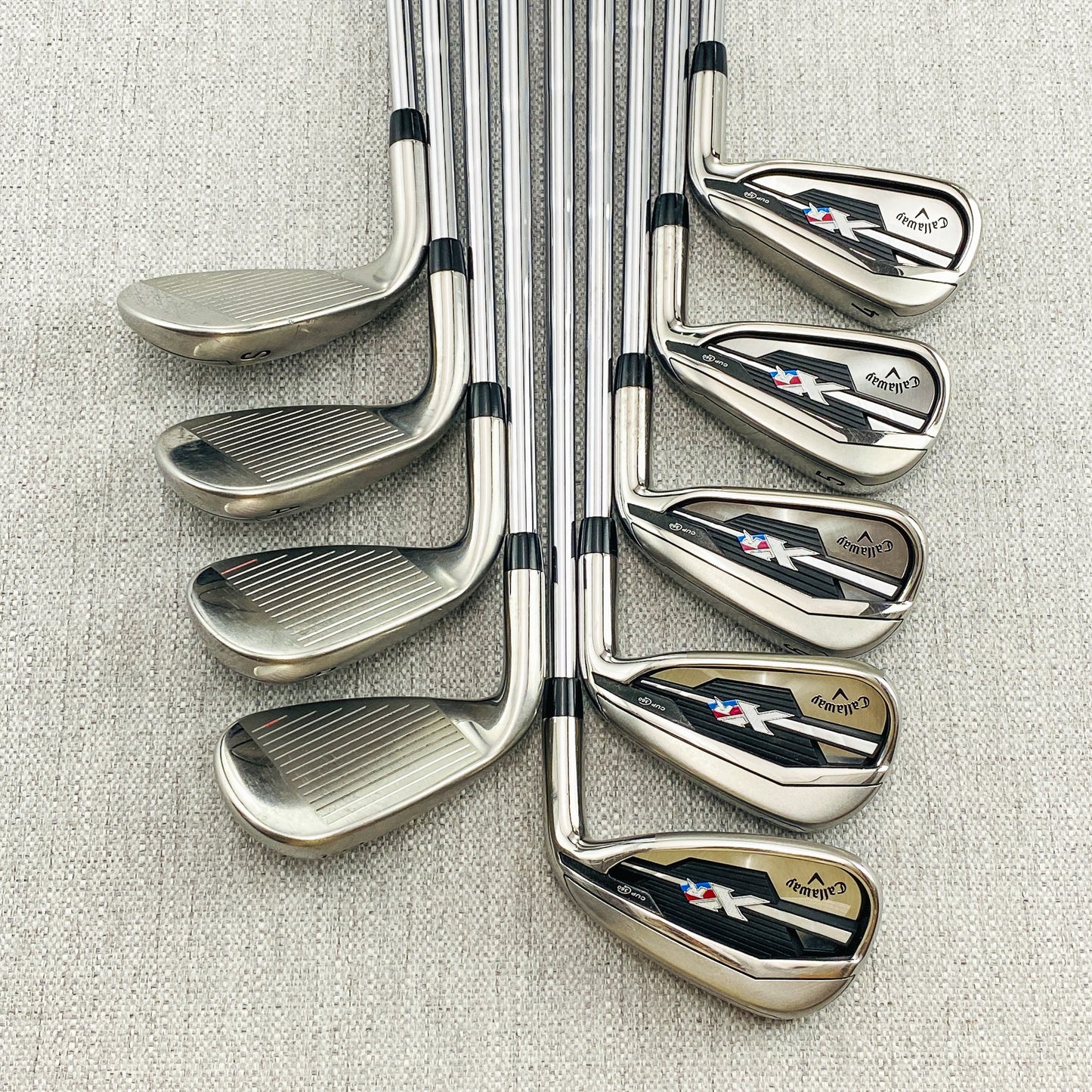 Callaway XR Single Iron. Sold Separately! Stiff Flex Steel - Very Good Condition # 11933