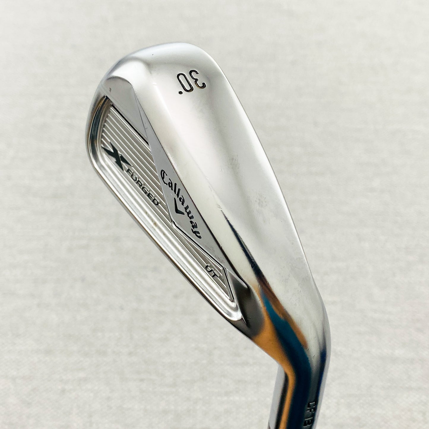 Callaway X-Forged CF18 UT 6-iron. 30 Degree, Regular Steel - Excellent Condition # 13551
