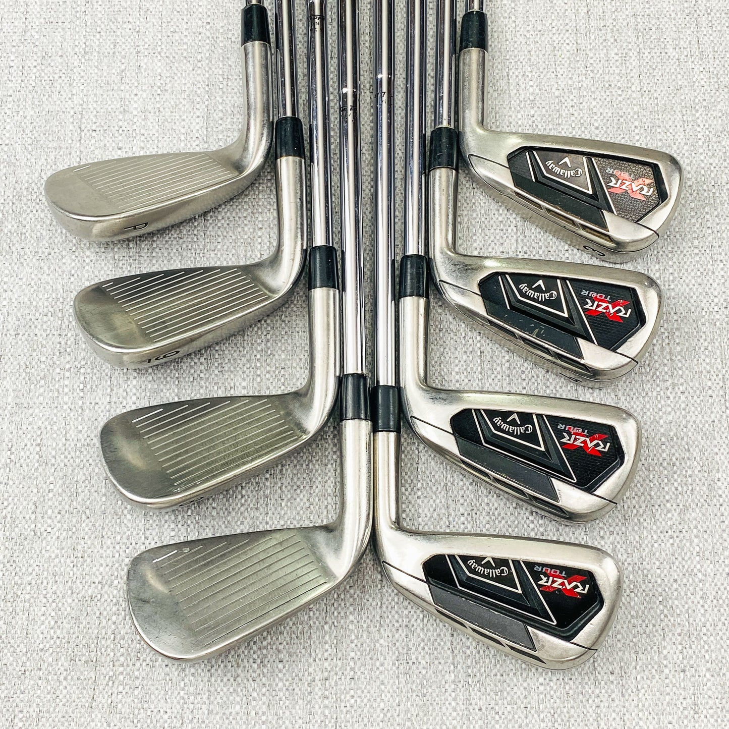 Callaway RAZR Tour Single Iron. Sold Separately. S300 Stiff Steel - Good Condition # 12067