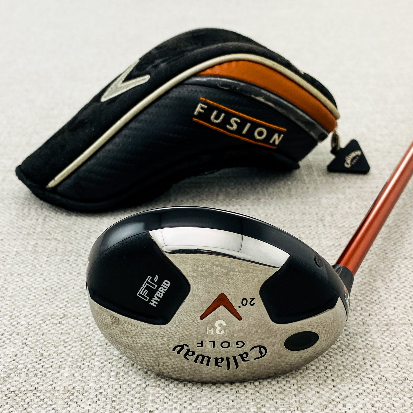 Callaway FT LEFT-HAND 3-Hybrid. 20 Degree, Regular Flex - Very Good Condition # 12386