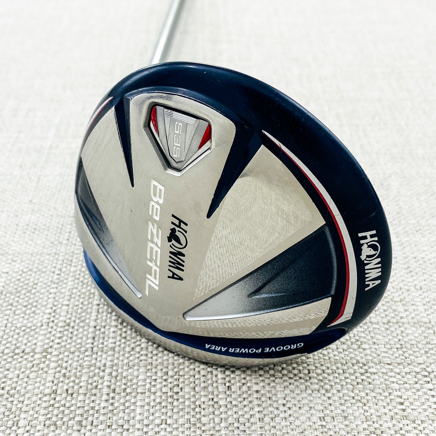Honma BeZeal 3-Wood. 15 Degree, Stiff Flex - Good Condition # T745