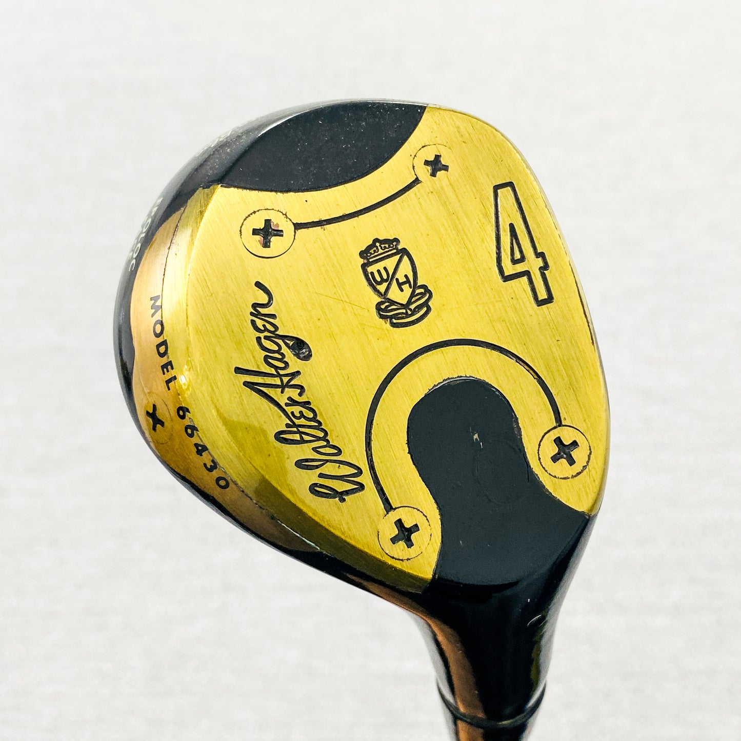 Walter Hagen 66430 Laminated Maple Woods Set (1, 3, 4) Regular Flex Steel - Excellent Condition # 12737