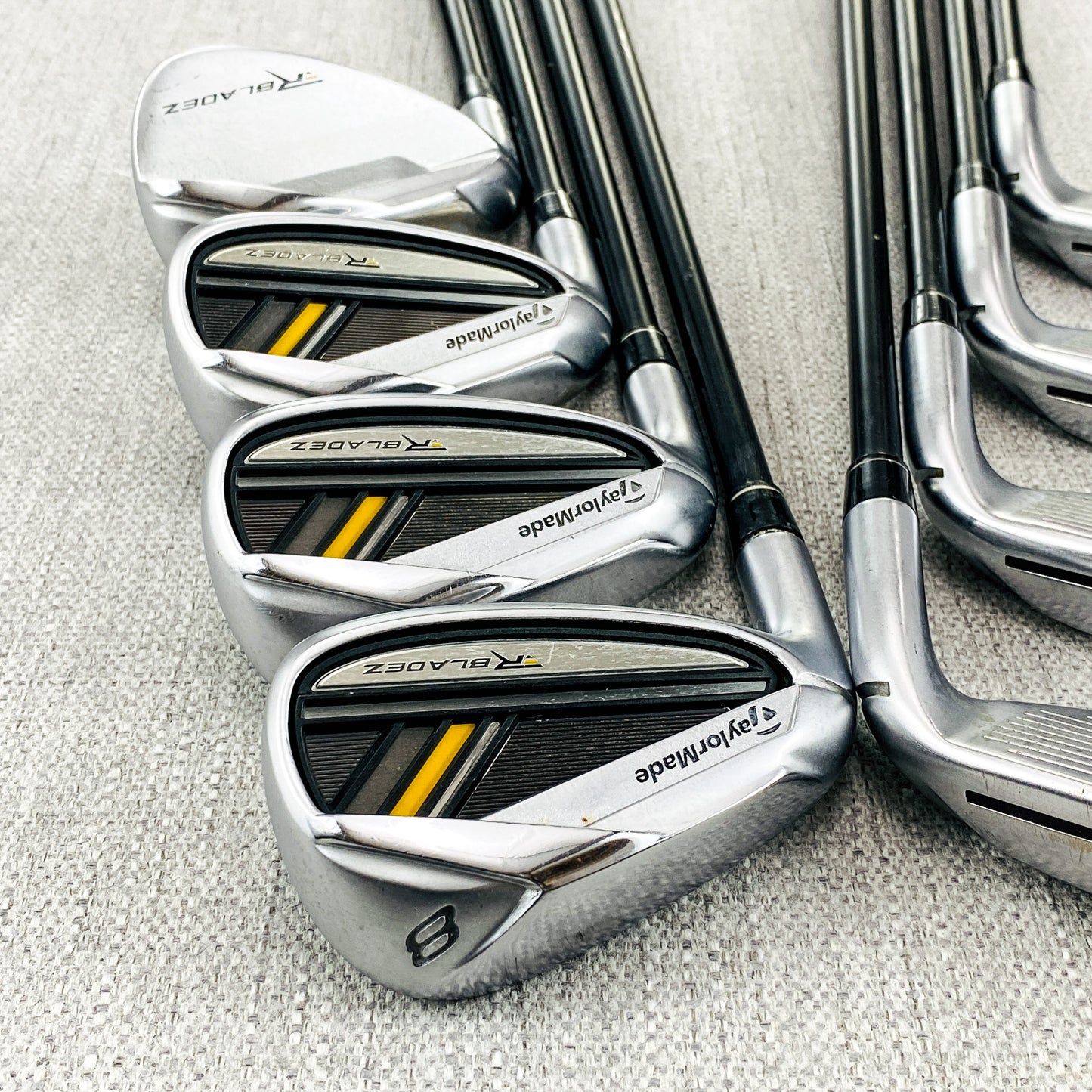 TaylorMade RocketBladez Left-Hand Single Iron. Sold Separately! Regular Flex Graphite - Good Condition # 11937