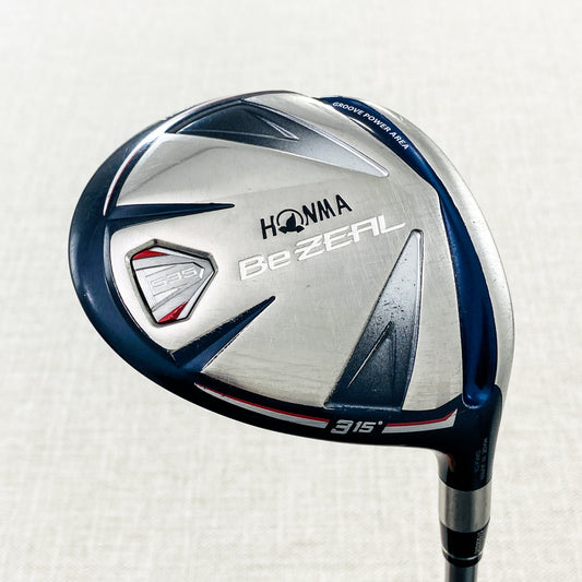 Honma BeZeal 3-Wood. 15 Degree, Stiff Flex - Good Condition # T745