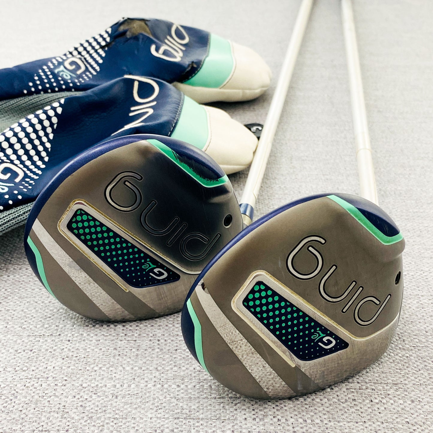 PING G Le Ladies Left-Hand Fairway Set (3, 5) Ladies Flex - Very Good Condition # 10131