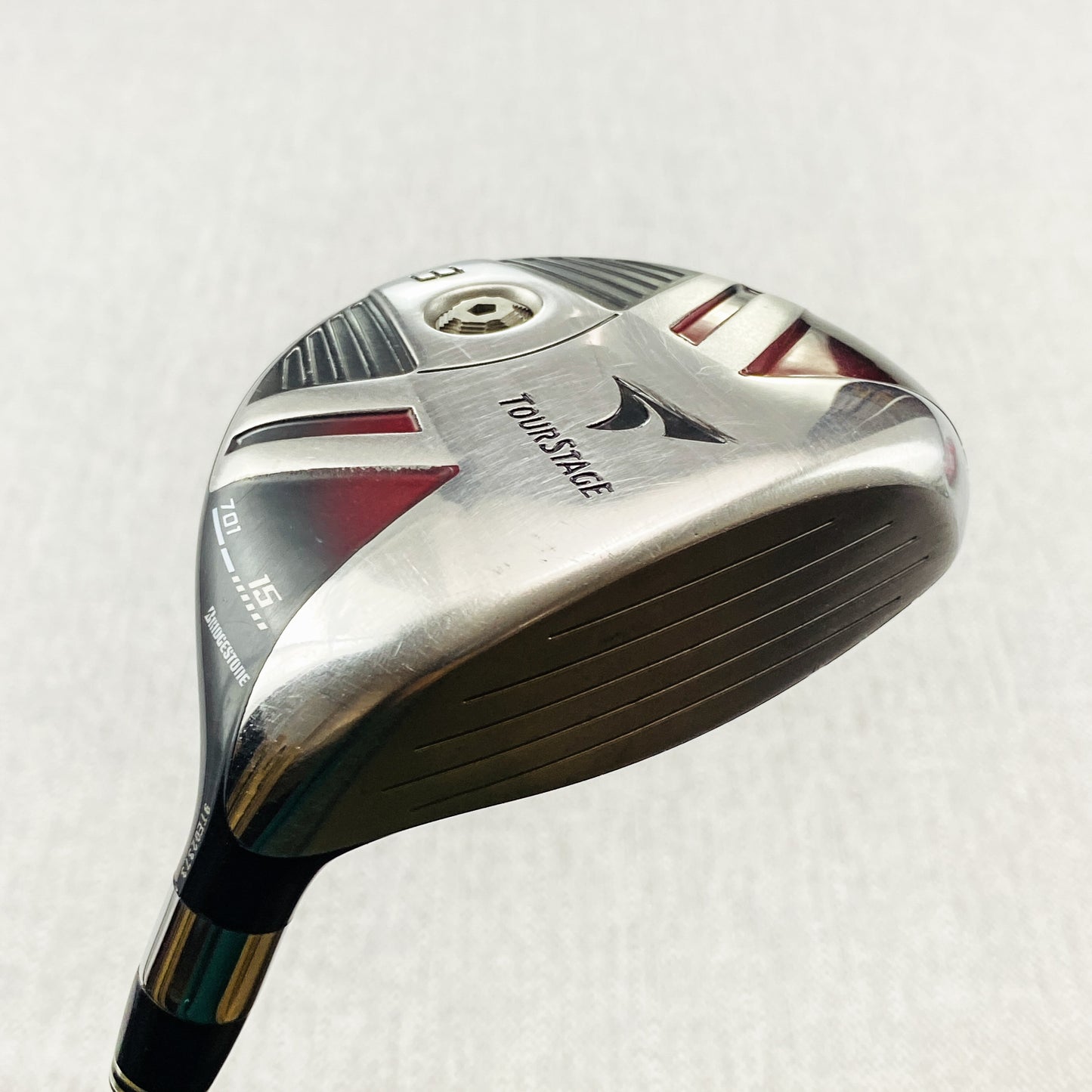Bridgestone TourStage 701 3-Wood. 15 Degree, Stiff Flex - Very Good Condition # 12312