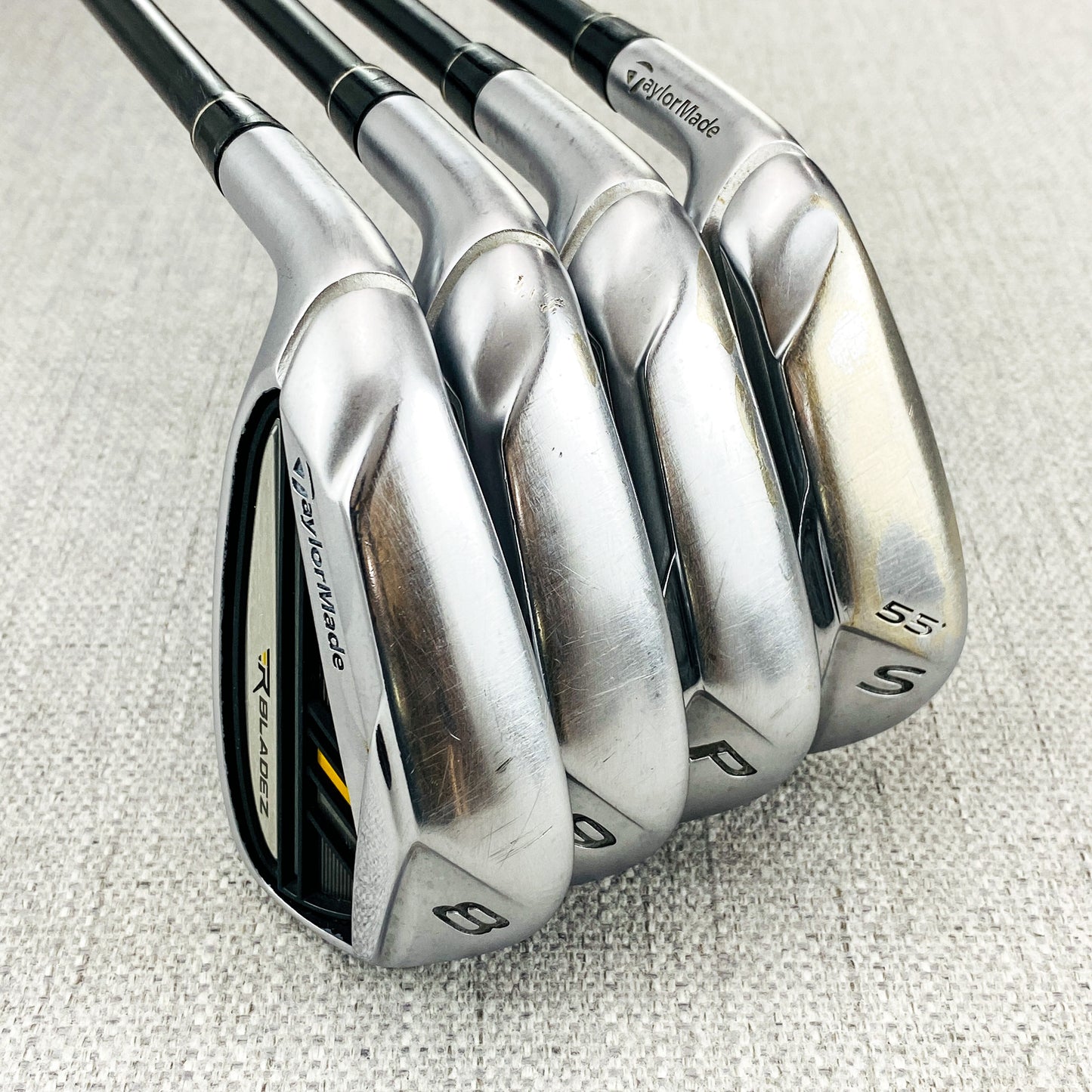 TaylorMade RocketBladez Left-Hand Single Iron. Sold Separately! Regular Flex Graphite - Good Condition # 11937