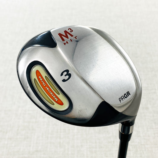 PRGR M3 Hit 3-Wood. 15 Degree, Stiff Flex - Good Condition # T774