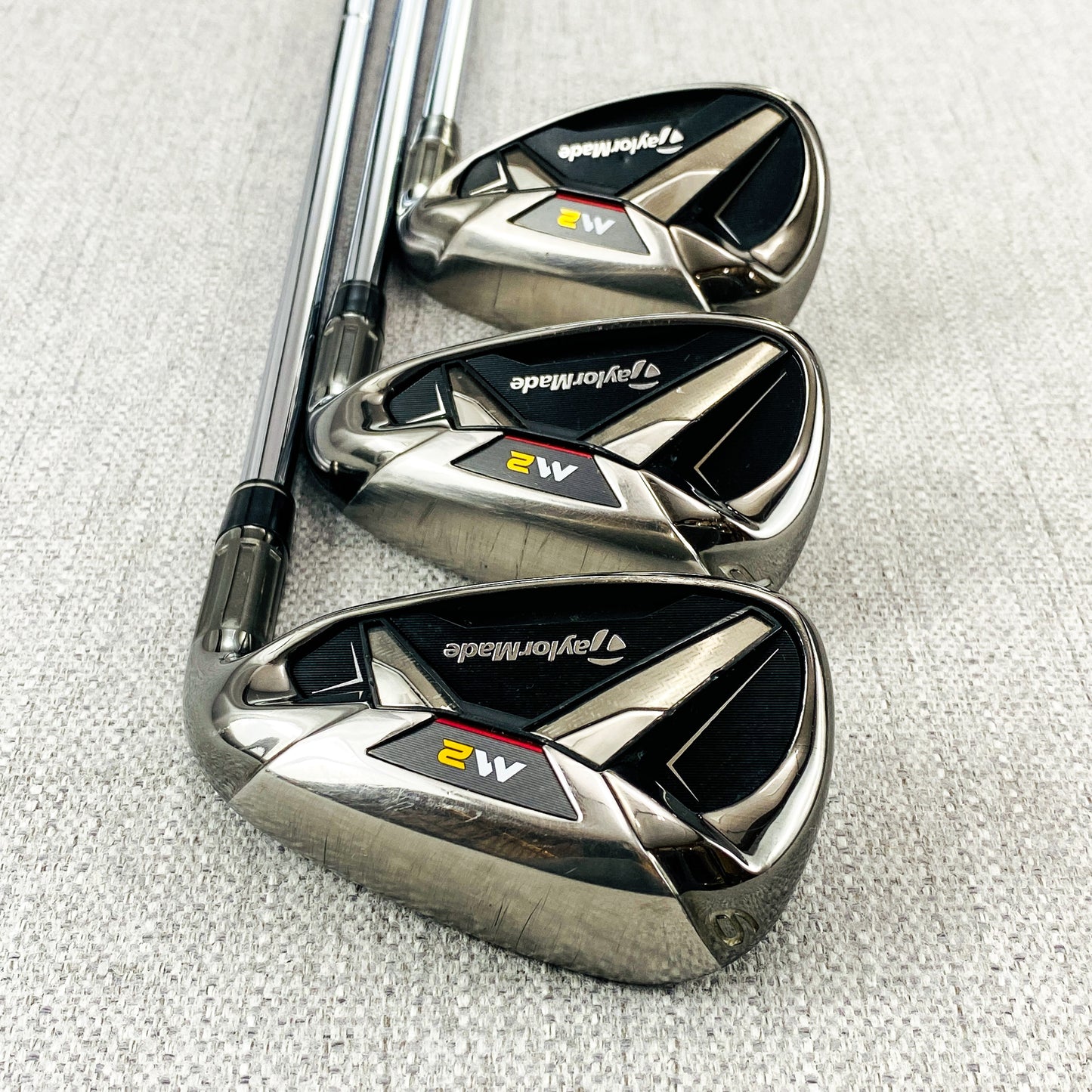 Taylormade 2016 M2 Single Iron. Sold Separately. Regular and Stiff Flex Steel available - Very Good Condition # 12194