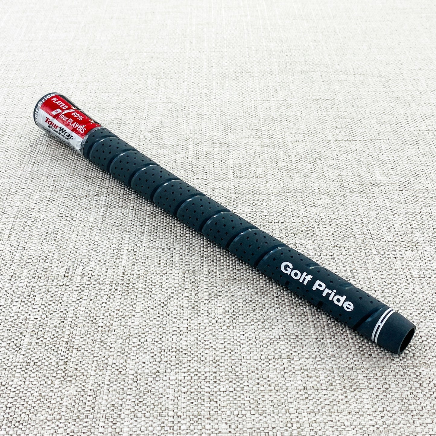 Golf Pride Tour Wrap MicroSuede swing grip. Choice of size. Grey - Price includes fitment.