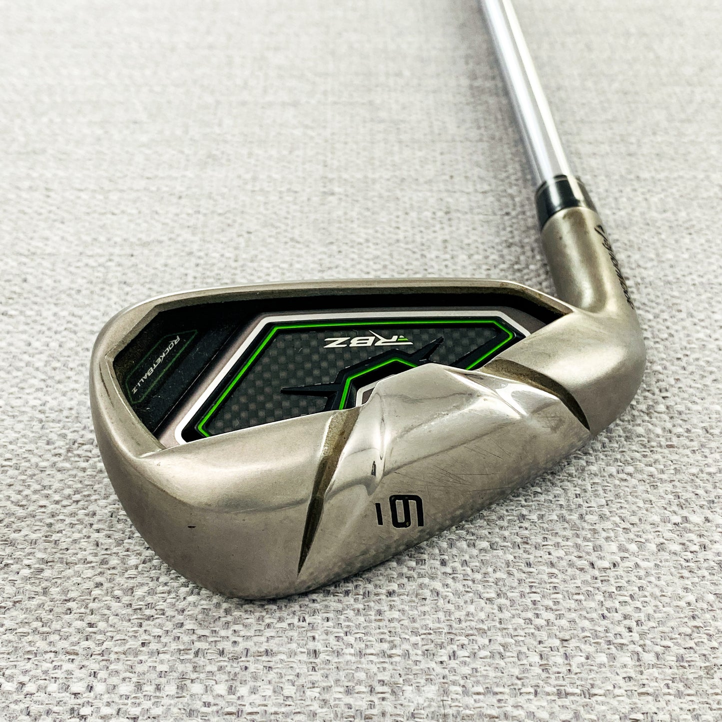 TaylorMade RocketBallz Left Hand 6-iron. Regular Flex Steel # 10408