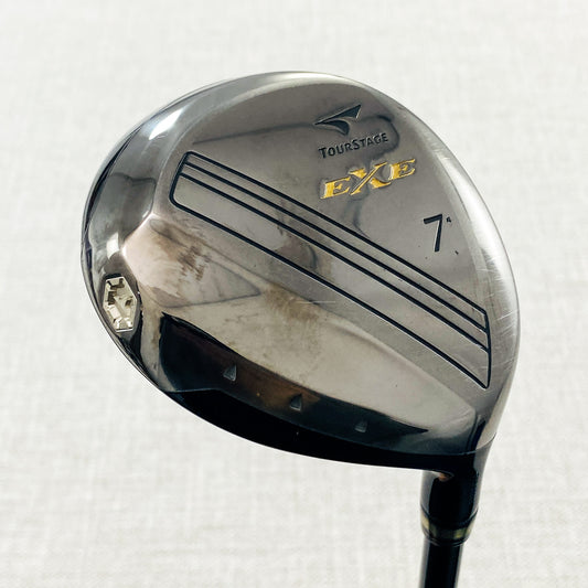 Tourstage EXE 7-Wood. 21 Degree, Stiff-Regular Flex - Very Good Condition # T730