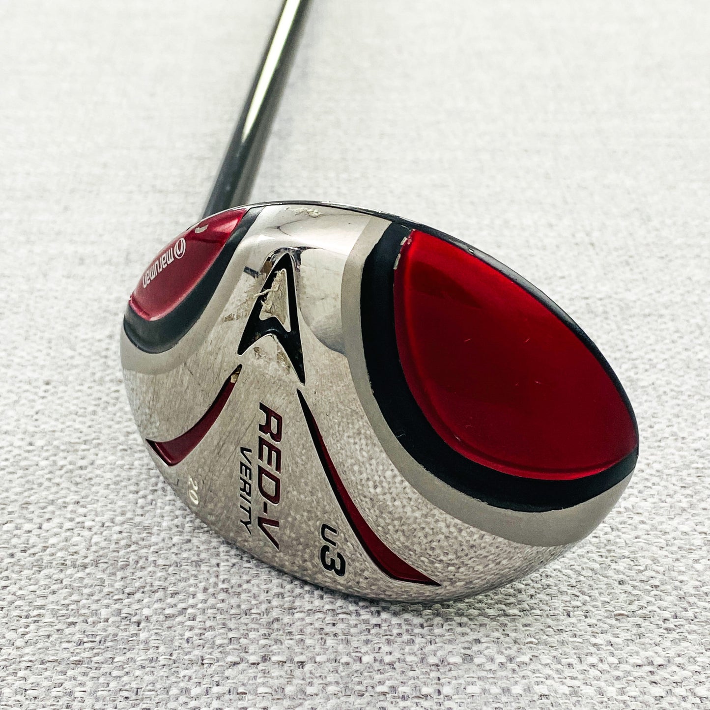 Maruman Red-V Verity 3-Hybrid. 20 Degree, Regular Flex - Good Condition # GP306
