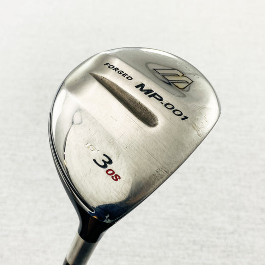 Mizuno MP-001 Forged 3-Wood. 15 Degree, Stiff Flex  - Good Condition # GP179