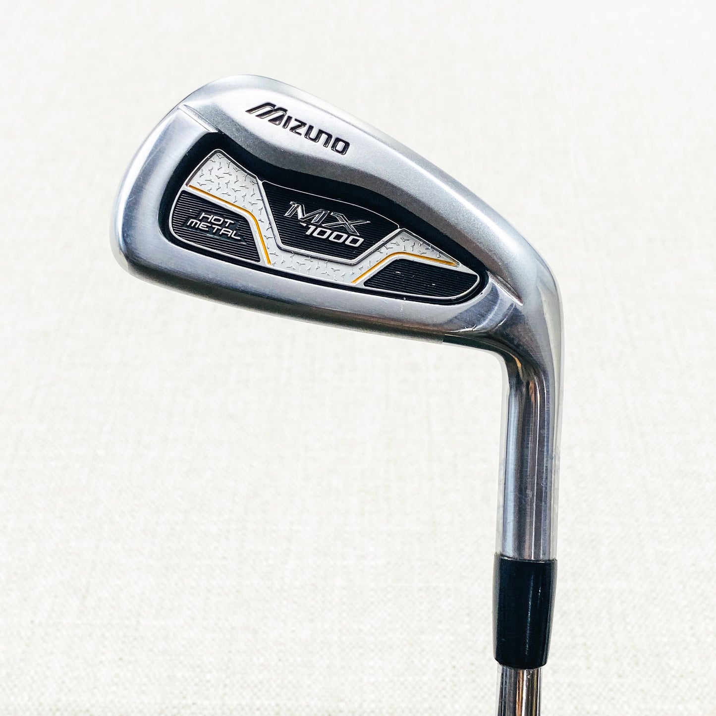 Mizuno MX-1000 Hot-Metal 6-iron. Regular Flex Steel - Excellent Condition # 12498