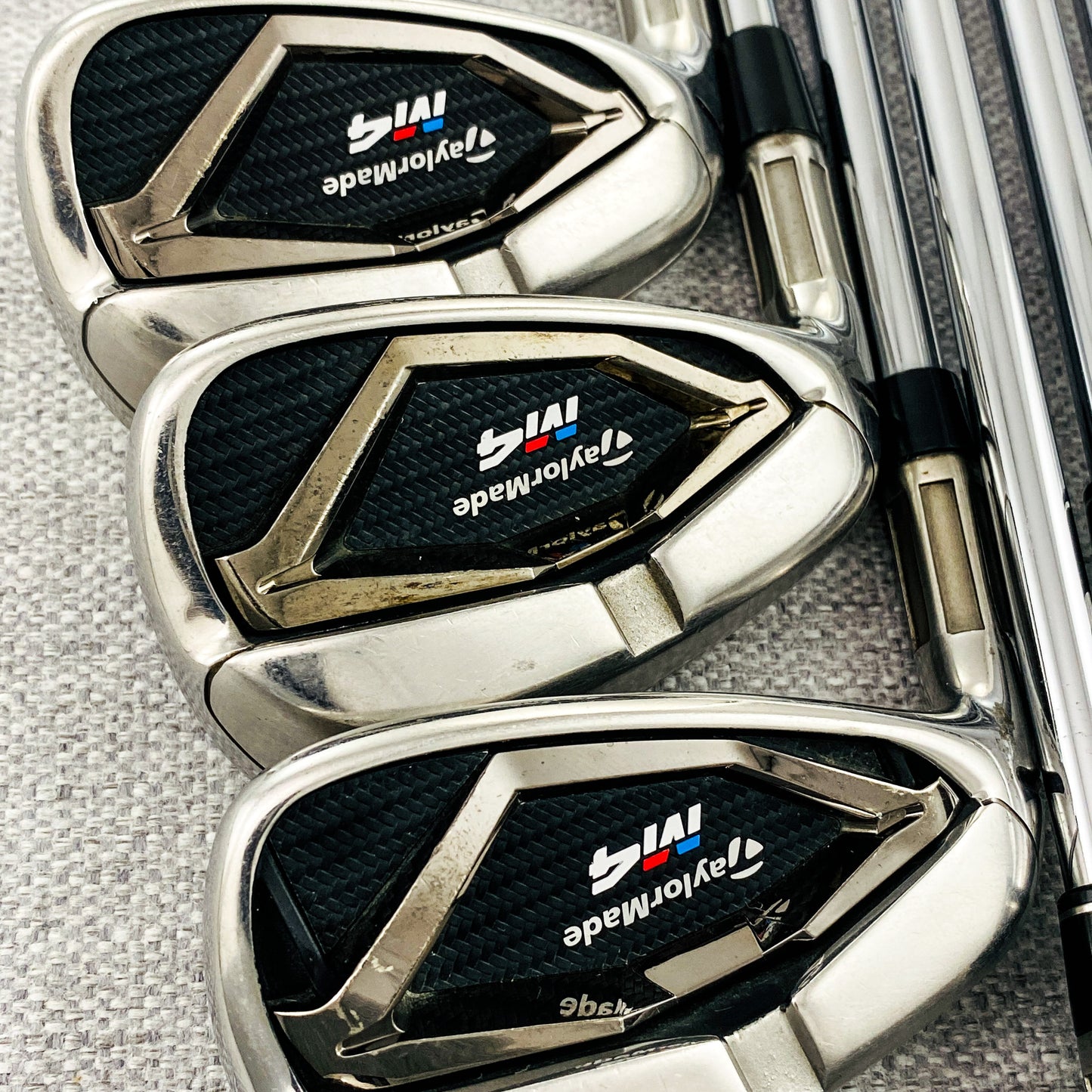TaylorMade M4 Left Hand Single Iron. Sold Separately. Regular Flex Steel - Very Good Condition # 13184