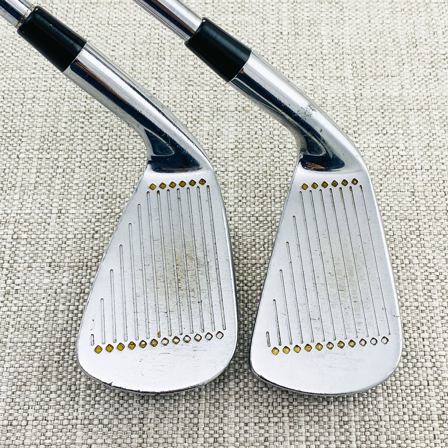 MacGregor Tourney VIP V-Foil Iron Set (3-P) S300 Stiff - Good Condition # 12423