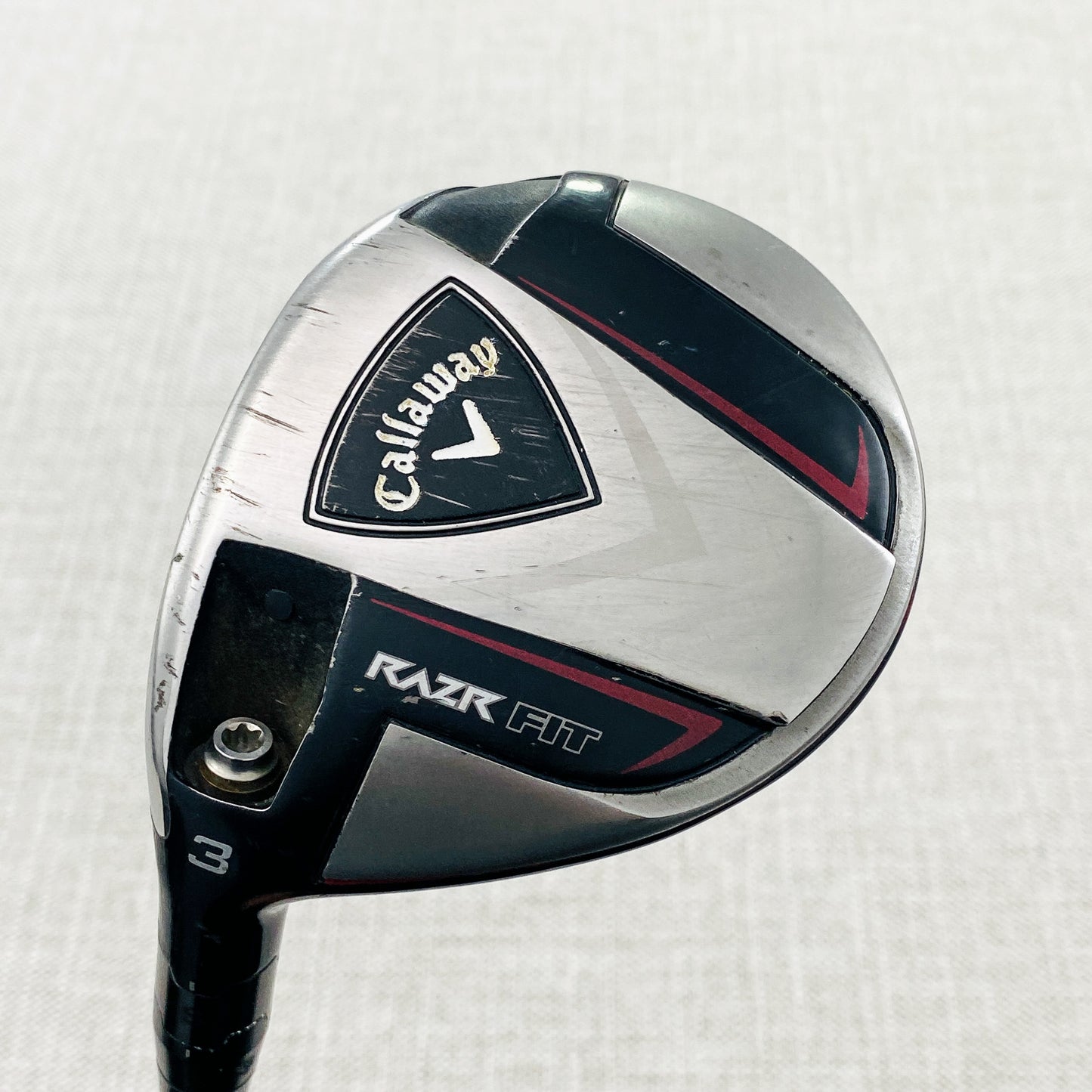 Callaway RAZR Fit Left-Hand 3-Wood. 15 Degree, Regular Flex - Good Condition # 10358