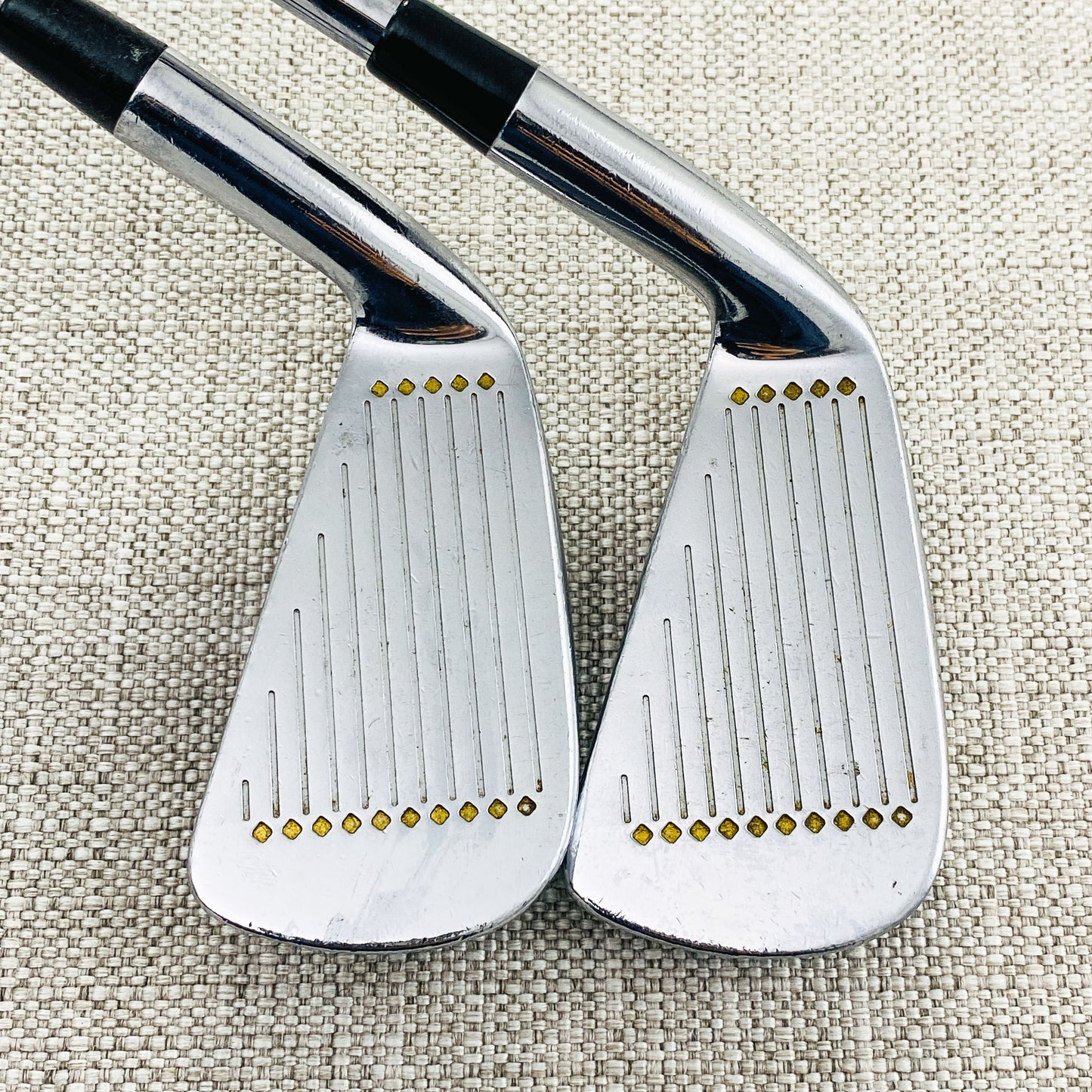 MacGregor Tourney VIP V-Foil Iron Set (3-P) S300 Stiff - Good Condition # 12423